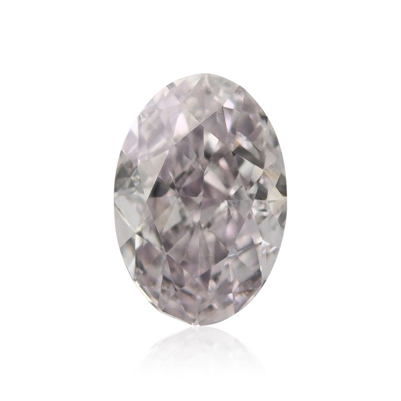 0.31 Carat Fancy Light Pink Oval Diamond VS2 GIA