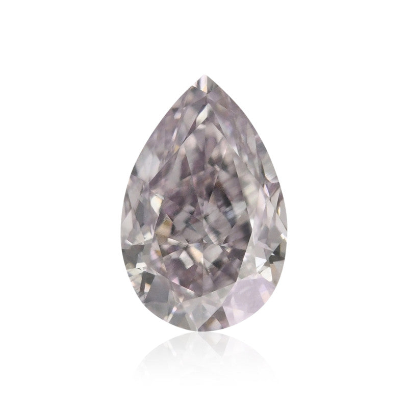 0.30 Carat Fancy Light Pink Pear Diamond SI1 GIA