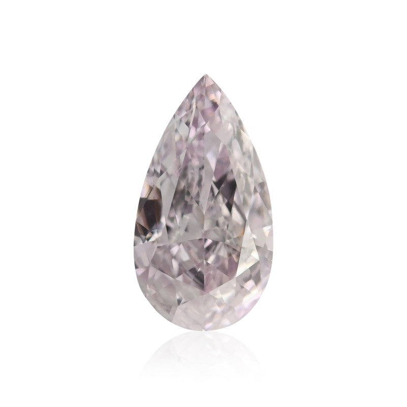 0.46 Carat Fancy Light Pink Pear Diamond VS2 GIA