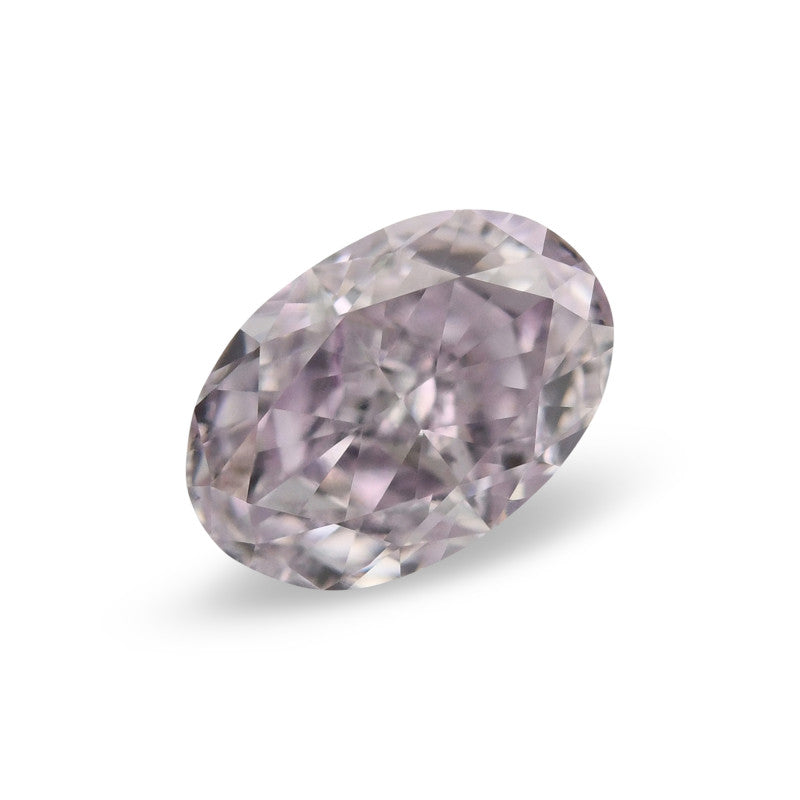 0.50 Carat Fancy Light Pink Oval Diamond SI1 GIA