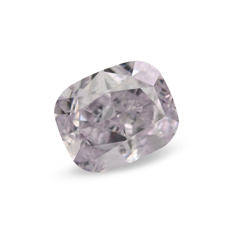 0.50 Carat Fancy Light Purple Cushion Diamond VS2 GIA