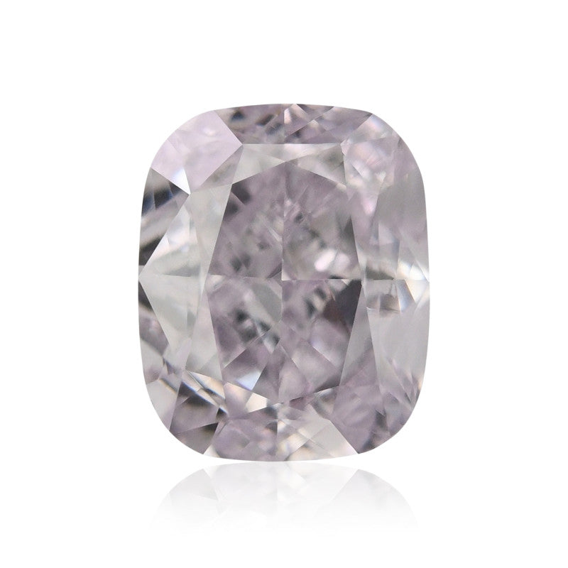 0.50 Carat Fancy Light Purple Cushion Diamond VS2 GIA