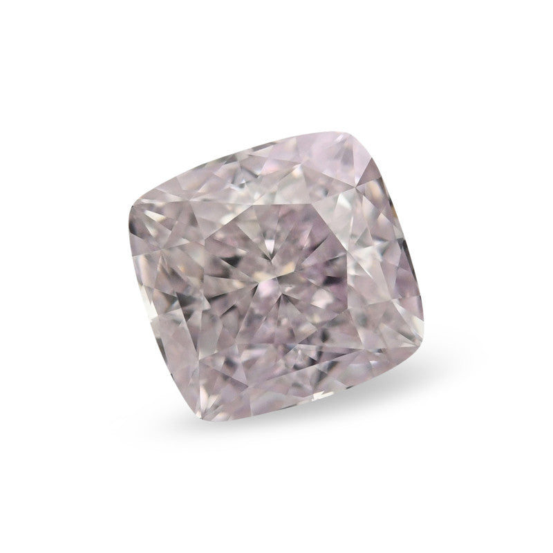 0.58 Carat Fancy Light Pink Cushion Diamond SI1 GIA