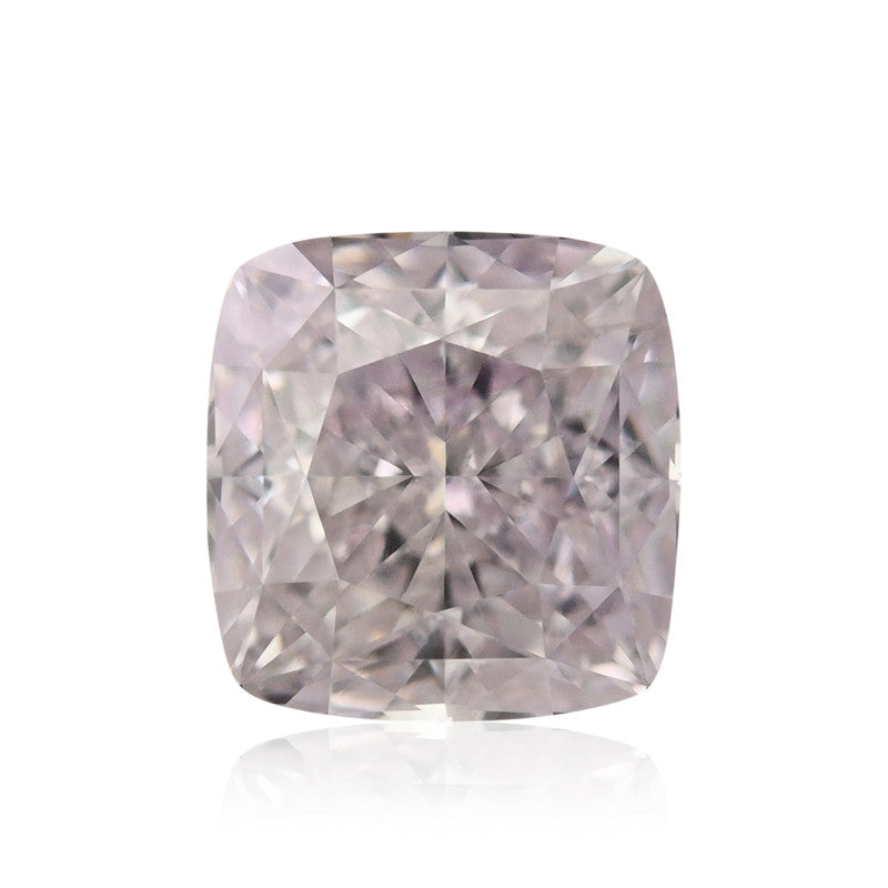 0.58 Carat Fancy Light Pink Cushion Diamond SI1 GIA