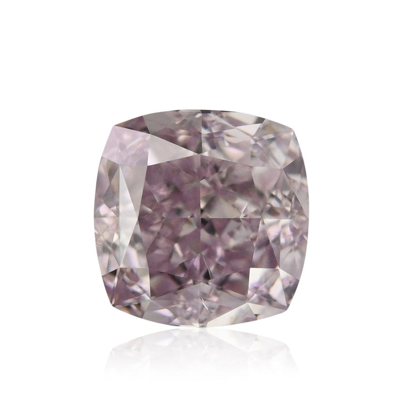 0.71 Carat Fancy Purple-Pink Cushion Diamond SI2 GIA