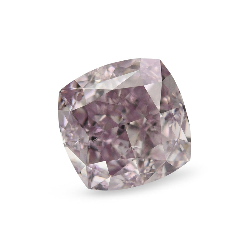 0.71 Carat Fancy Purple-Pink Cushion Diamond SI2 GIA