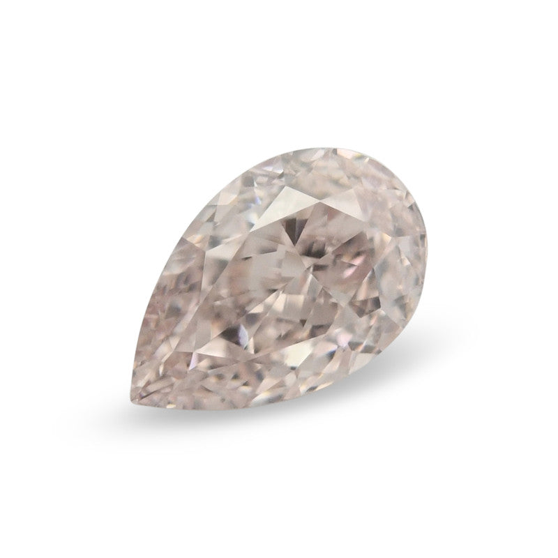 0.34 Carat Fancy Light Pink Pear Diamond VS2 GIA