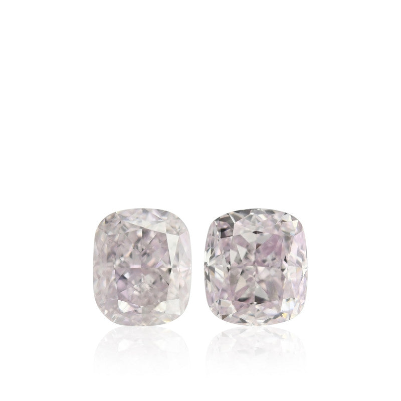 0.40 Carat Fancy Light Pink Cushion Diamond VS2 GIA