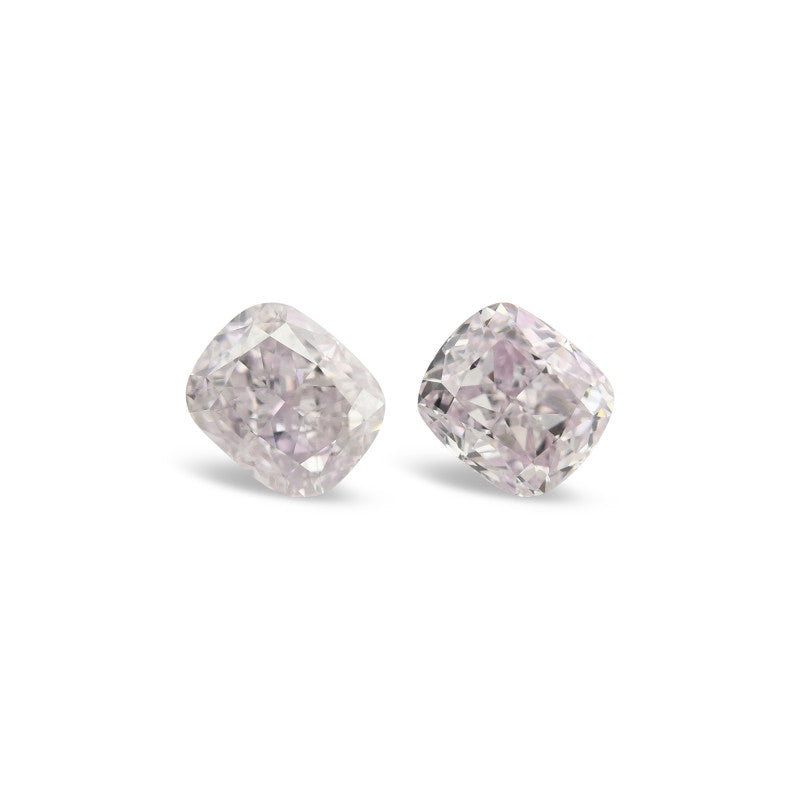 0.40 Carat Fancy Light Pink Cushion Diamond SI1 GIA