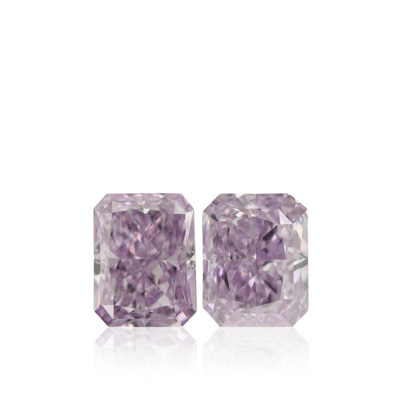 0.29 Carat Fancy Intense Purple Radiant Diamond VS2 GIA