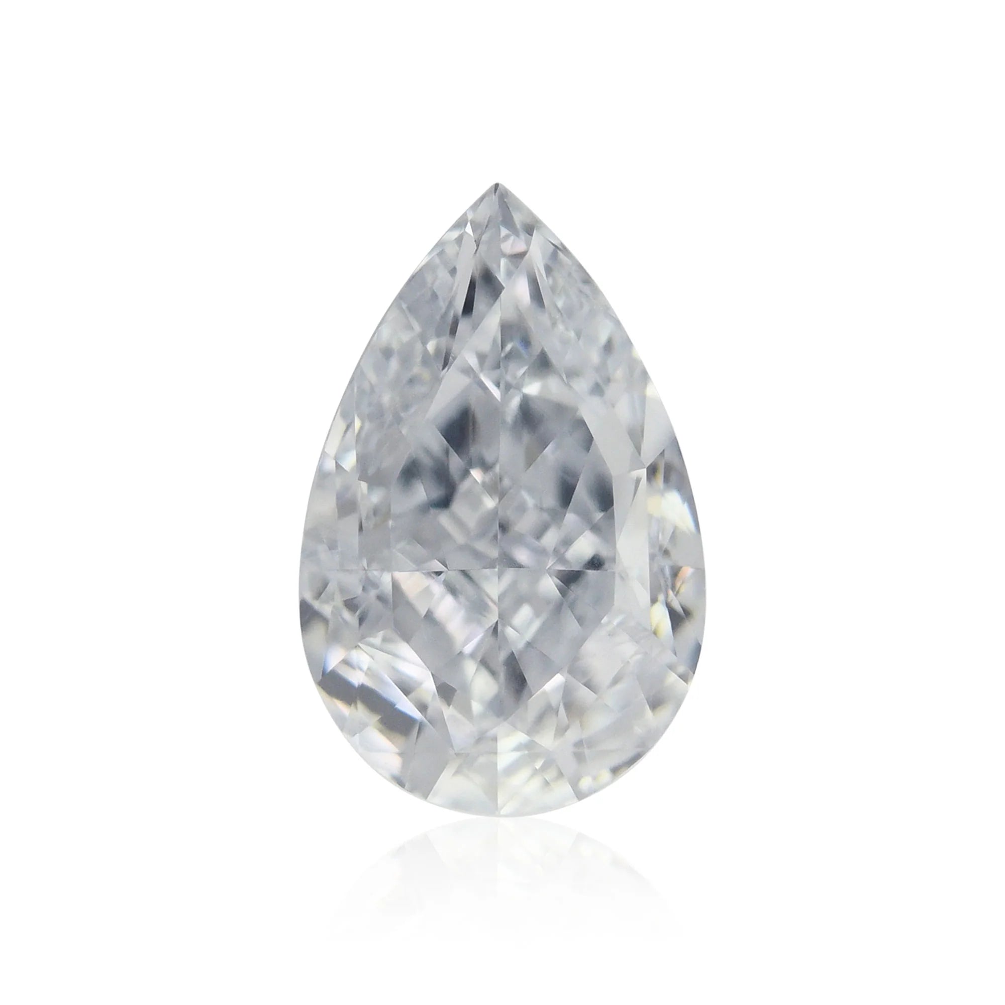 1.01 Carat Fancy Light Blue Pear Diamond SI1 GIA