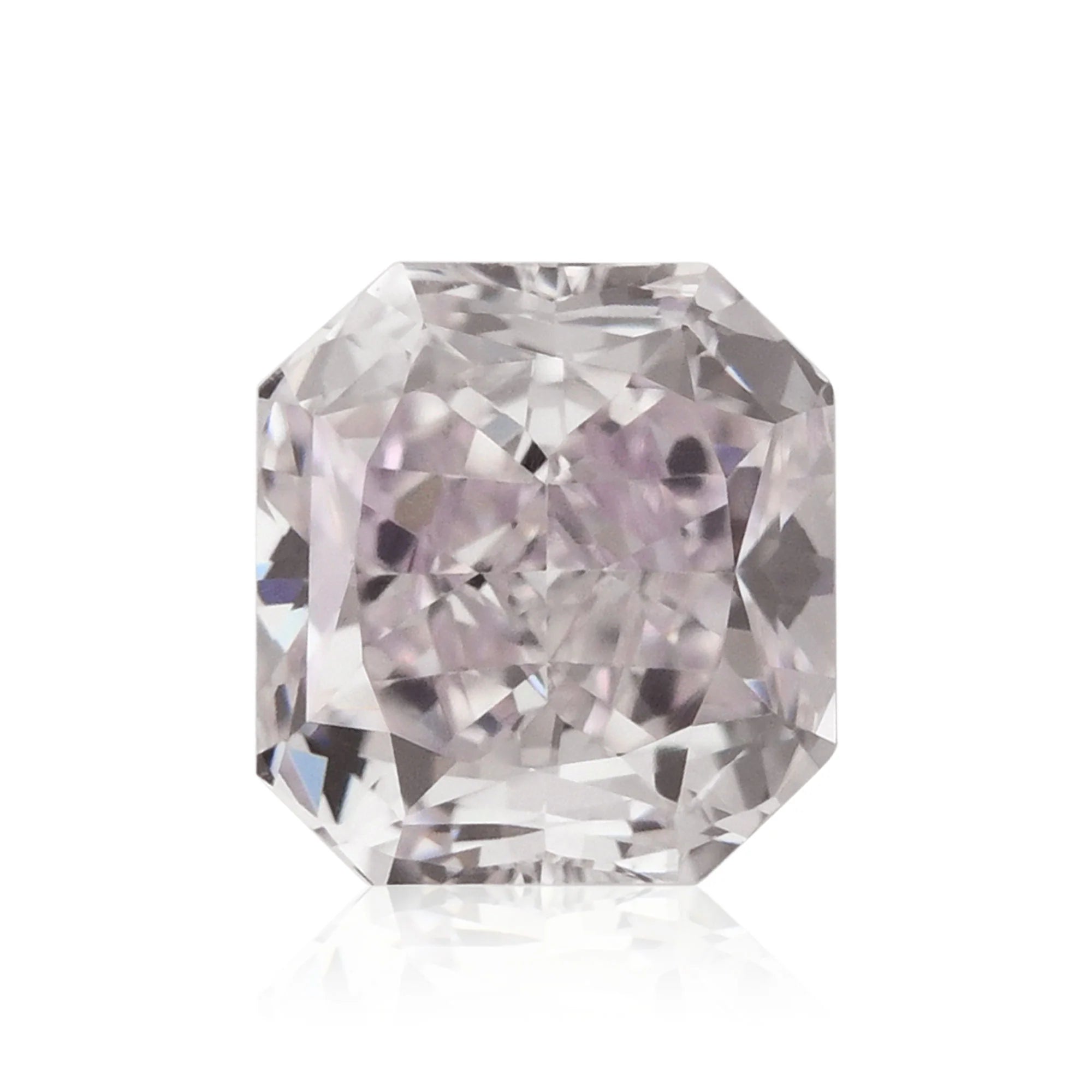 0.41 Carat Fancy Light Pink Radiant Diamond VS1 GIA